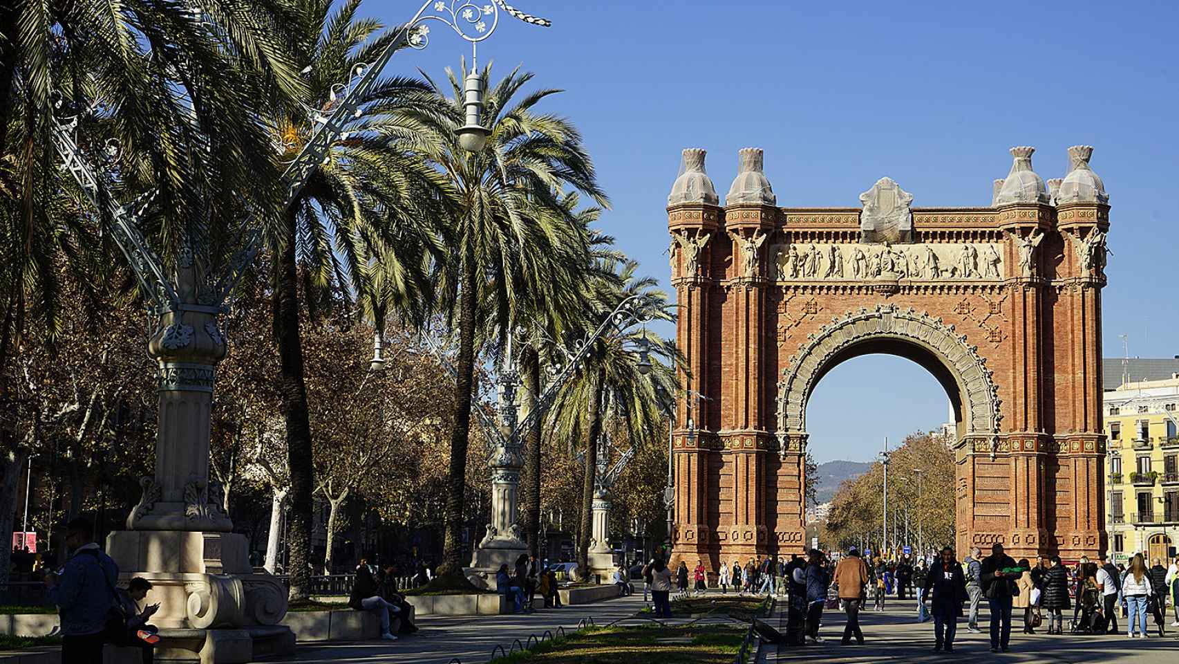 El Arc del Triomf era la entrada principal al recinto ferial / YOLANDA CARDO - CG