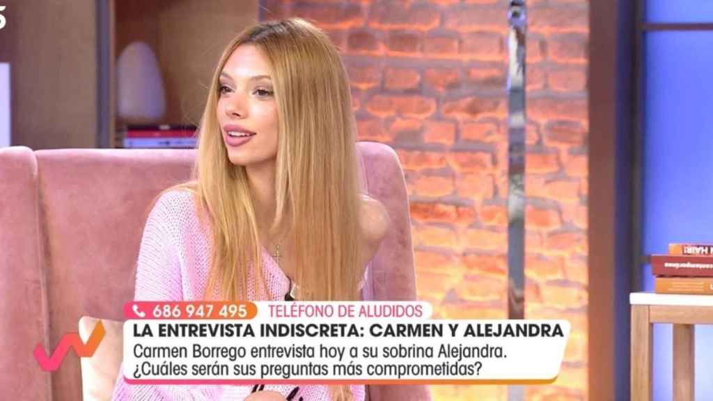 Alejandra Rubio en 'Viva la vida' / MEDIASET