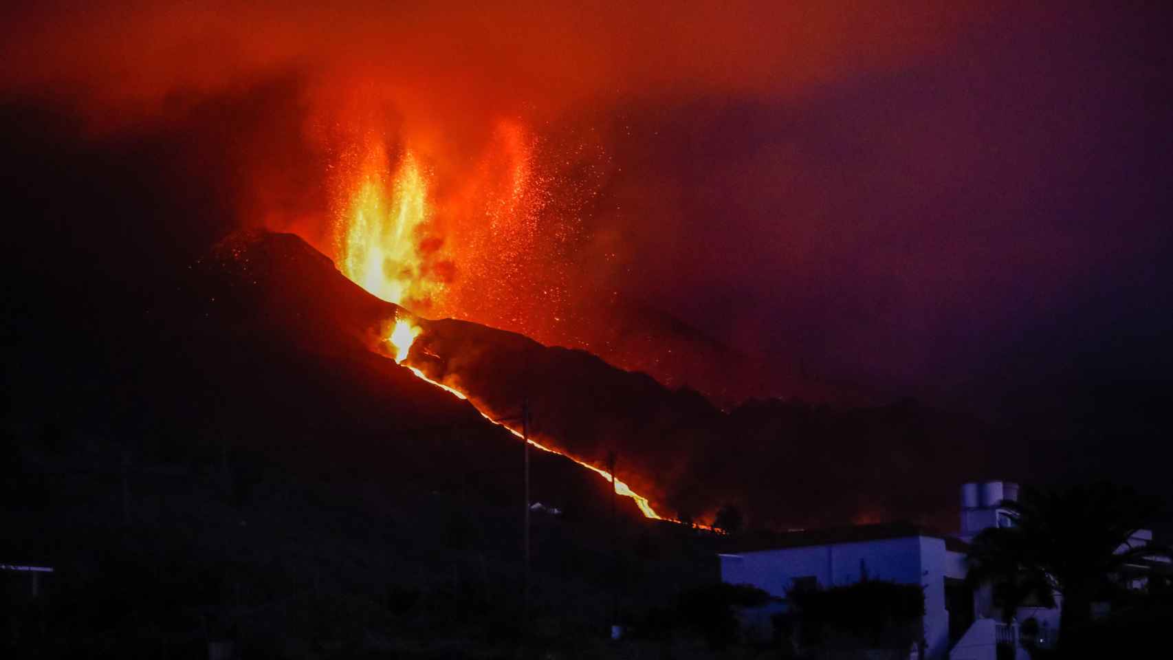 Erupción del volcán Cumbre Vieja de La Palma / EP