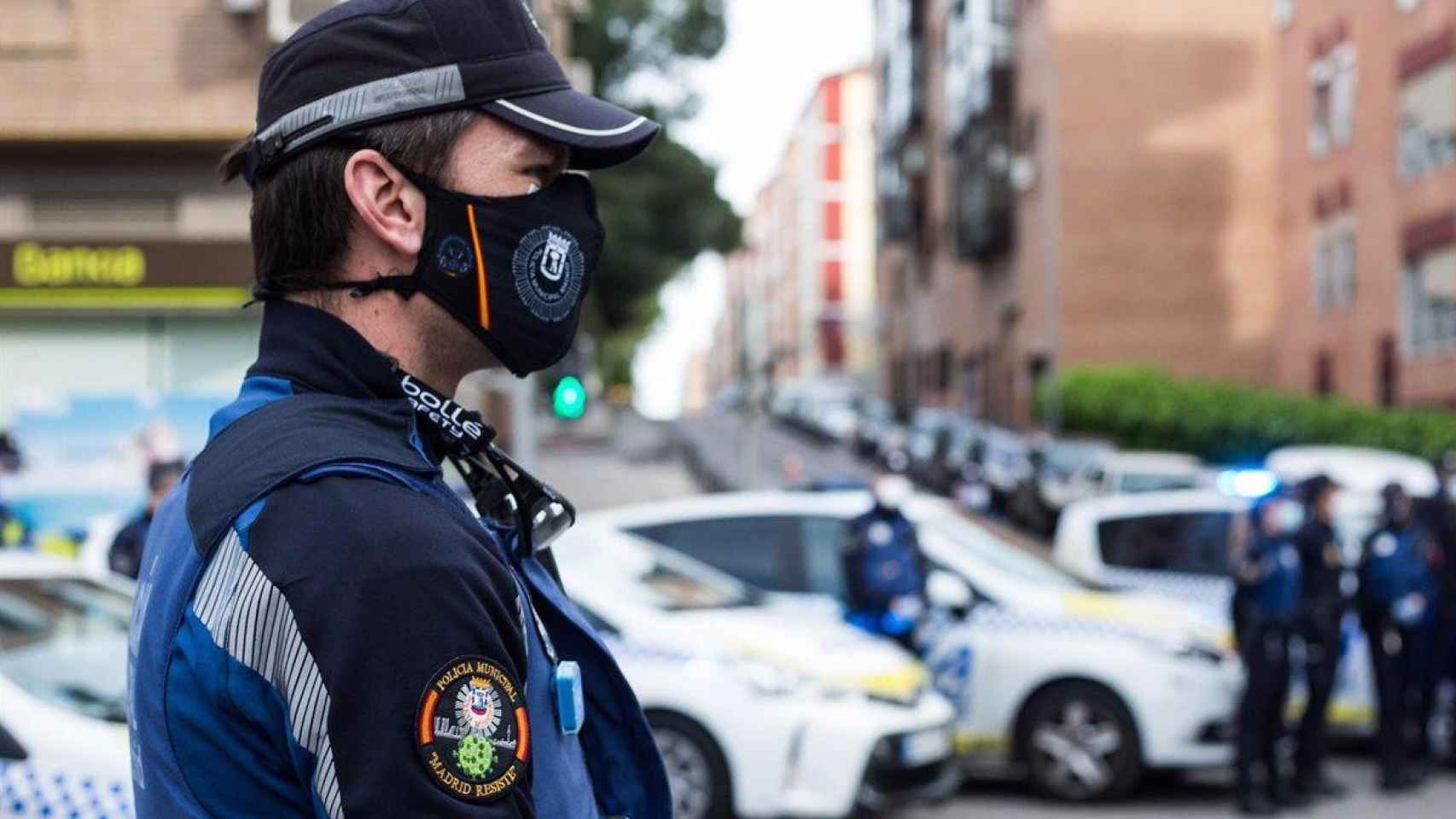 Un agente de la policía municipal de Madrid / EP