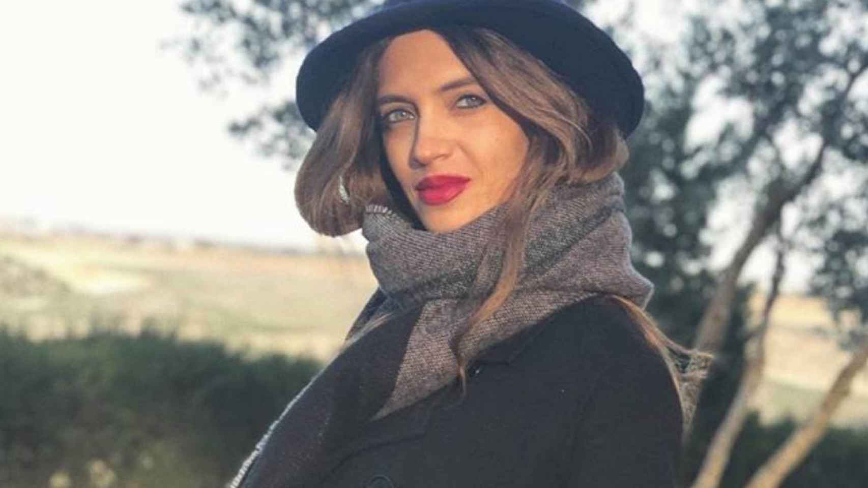 Sara Carbonero disfruta del otoño en su tierra