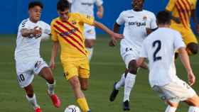 Pedri en el Barça-Nàstic de pretemporada / EFE