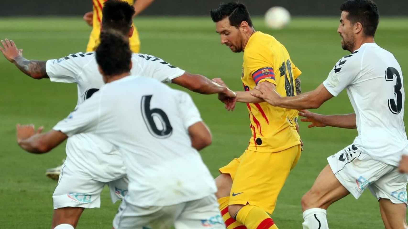 Leo Messi durante un encuentro /FCB