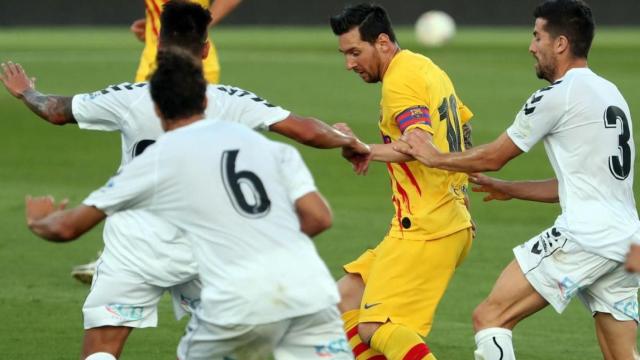 Leo Messi durante un encuentro /FCB