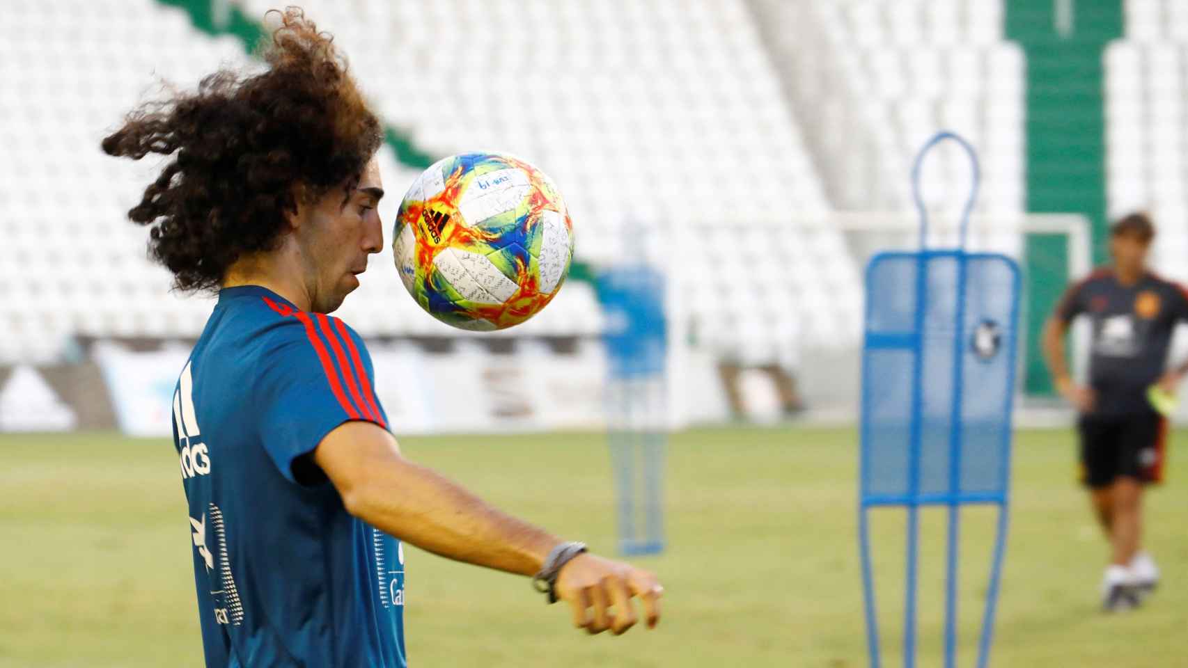 Una foto de Marc Cucurella en la selección española sub-21 / EFE