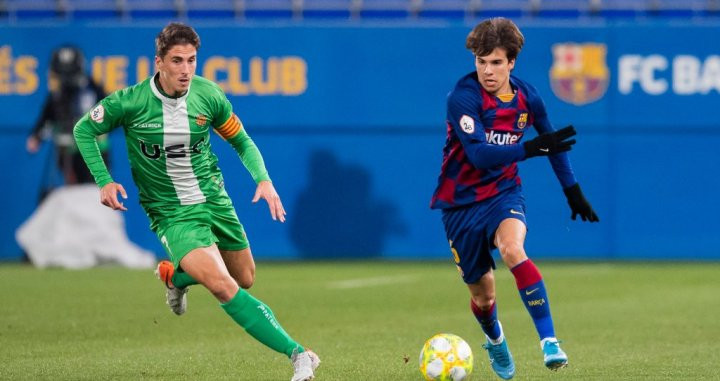 Riqui Puig en el partido contra el Cornellà / FCB