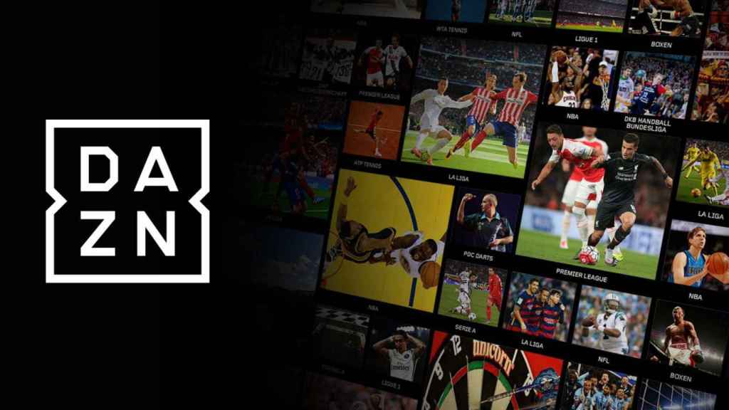 Dazn en una imagen publicitaria