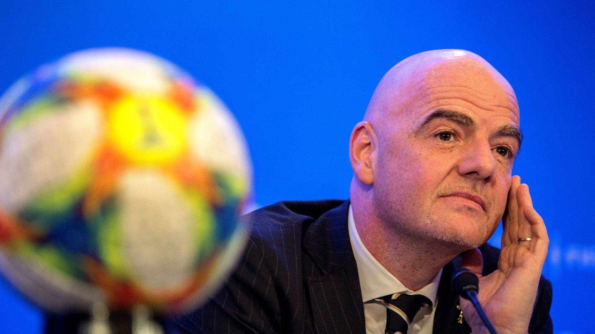 Gianni Infantino en un acto de la FIFA / EFE