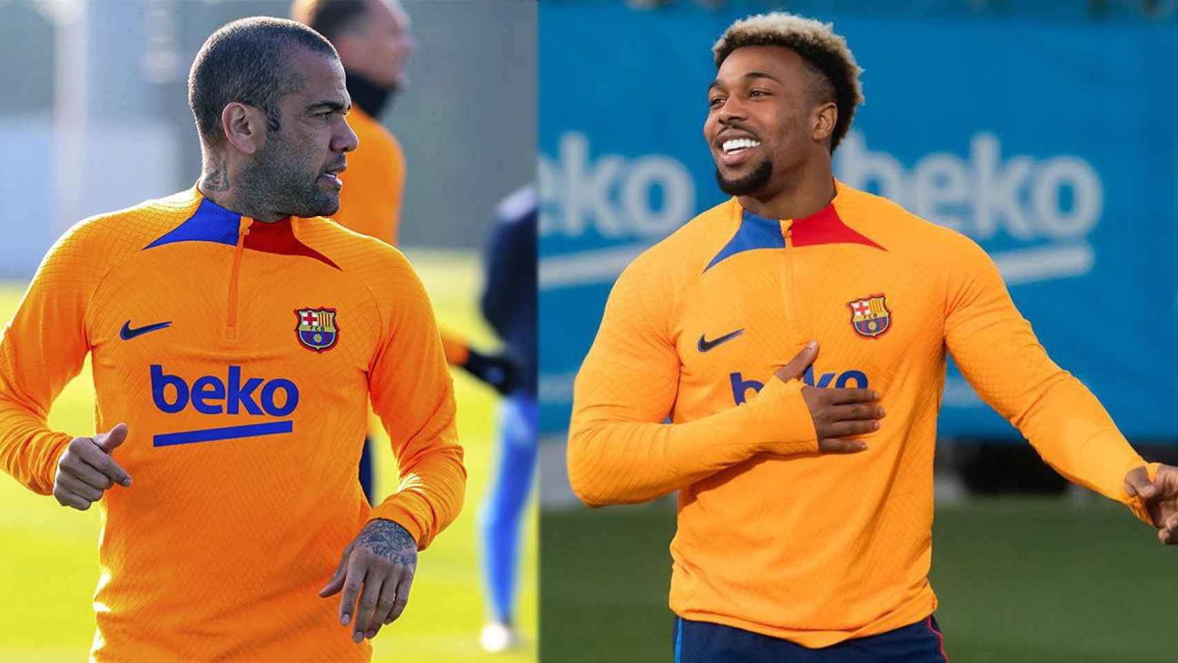 Dani Alves y Adama Traoré se juegan una plaza en la Europa League / CULEMANIA