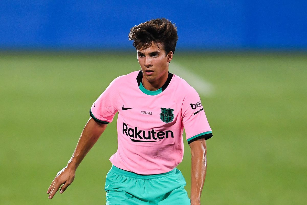 Riqui Puig, en un partido con el Barça de pretemporada | EFE