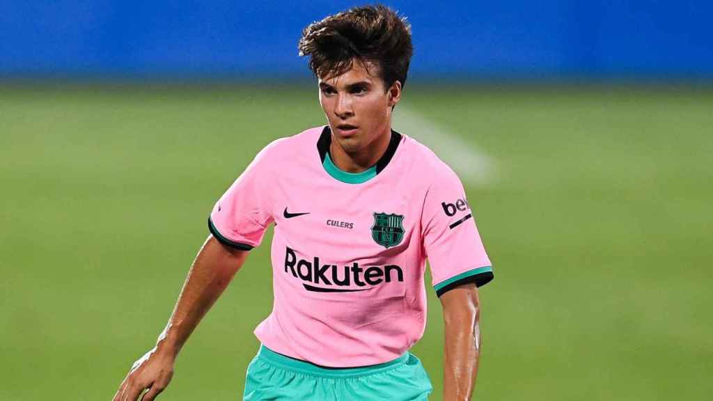 Riqui Puig, en un partido con el Barça de pretemporada | EFE