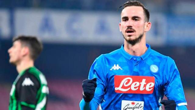 Fabián Ruiz en una imagen de archivo con el Nápoles / EFE