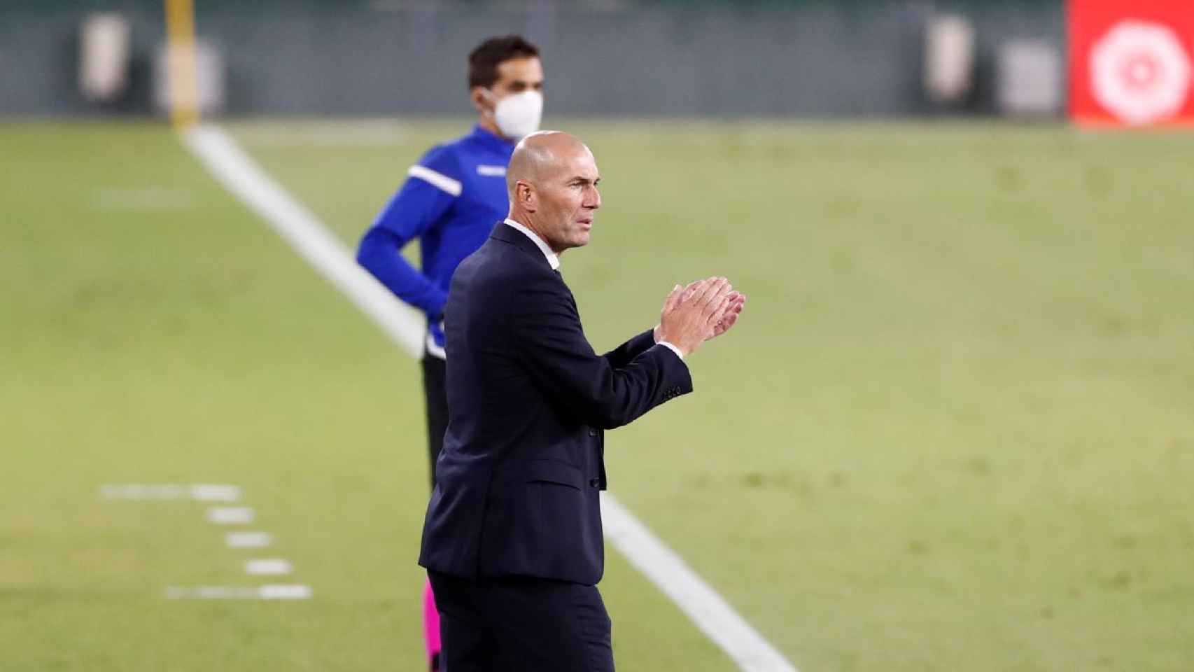 Zidane durante un encuentro /REDES