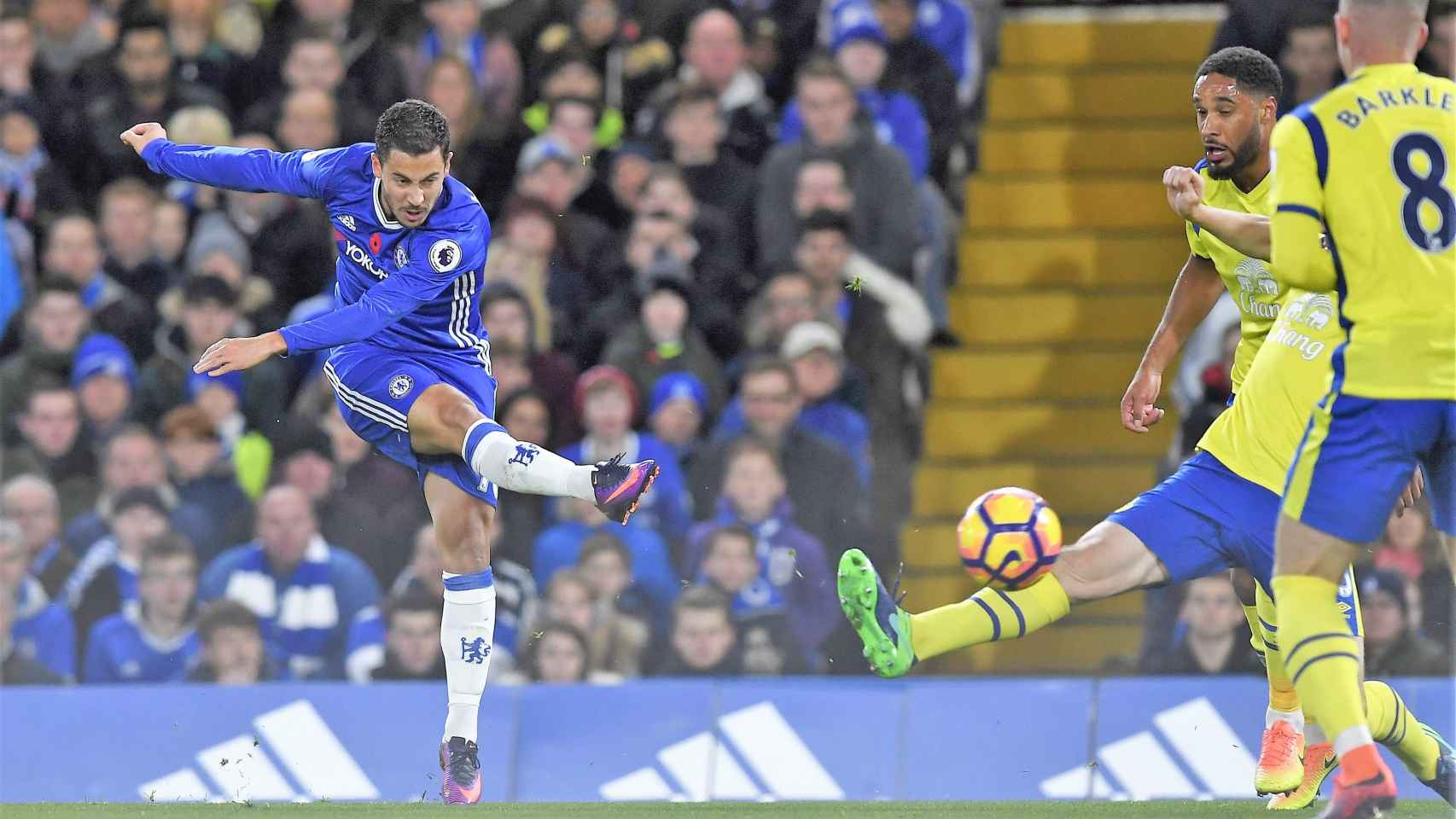 Eden Hazard con el Chelsea / EFE