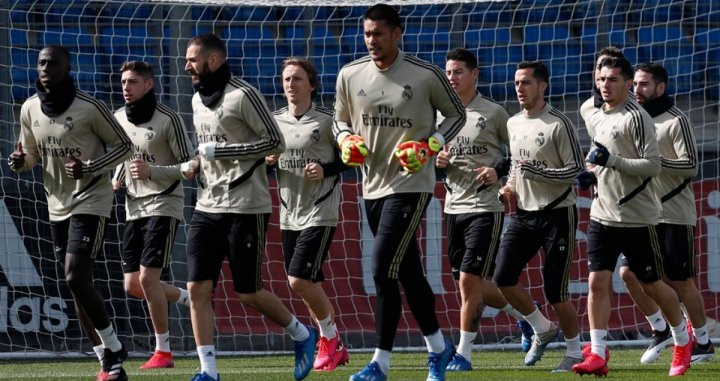 Imagen de un entrenamiento del Real Madrid | RM