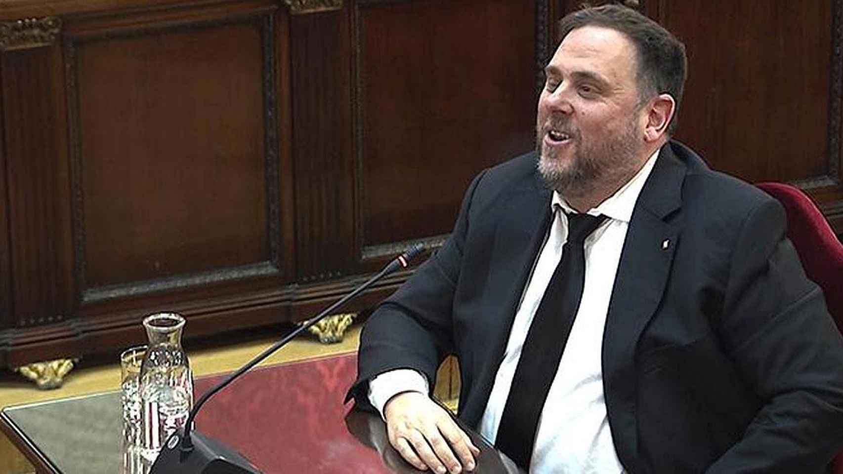 Oriol Junqueras durante el juicio en el Tribunal Supremo / 324