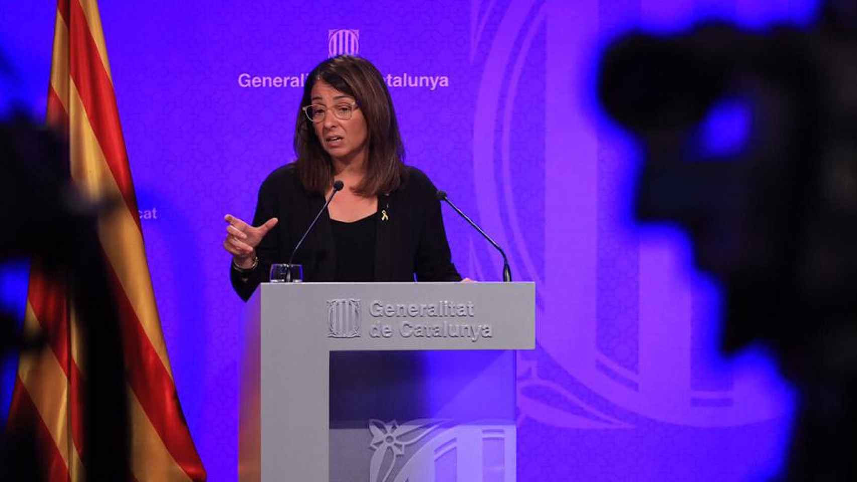 La consejera portavoz del Govern Meritxell Budó valoró las últimas informaciones sobre los atentados del 17A / CG