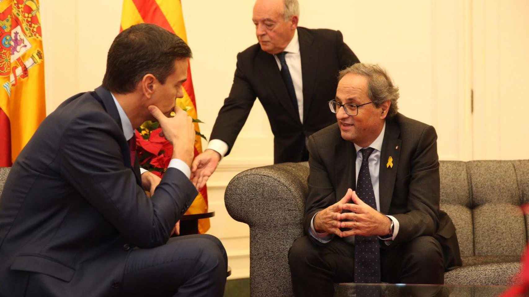 Puigdemont se mofó del Gobierno por una maceta / @KRLS