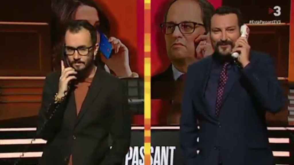 Una captura de pantalla del programa de TV3 'Està passant'