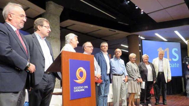 Debate organizado por SCC sobre el 11S y la historia de Cataluña