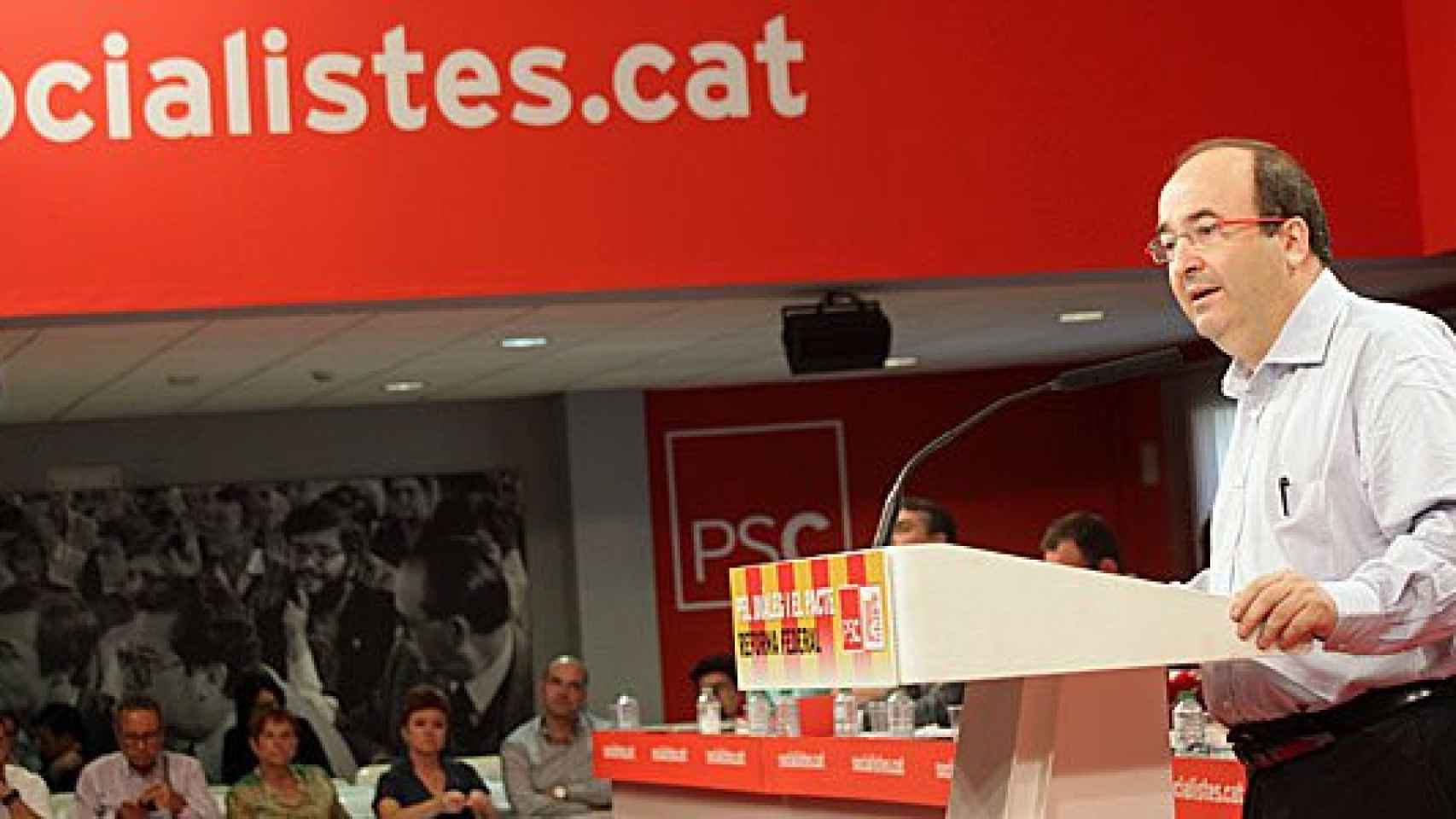 El primer secretario del PSC, Miquel Iceta