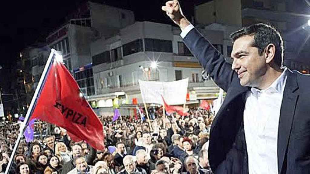 El líder de Syriza, Alexis Tsipras