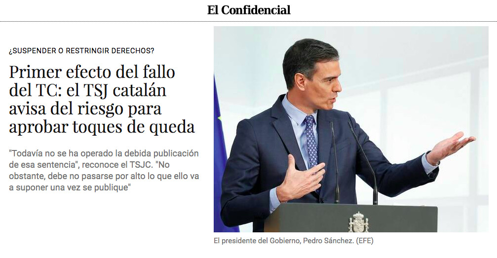 El Confidencial, 17 de julio de 2021