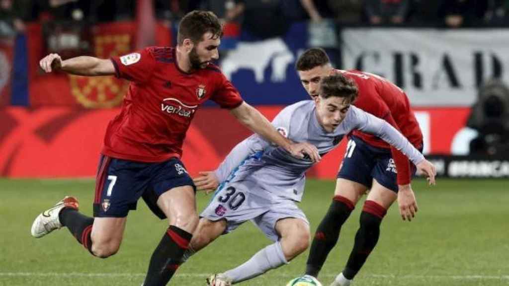 El Barça empata ante el Osasuna