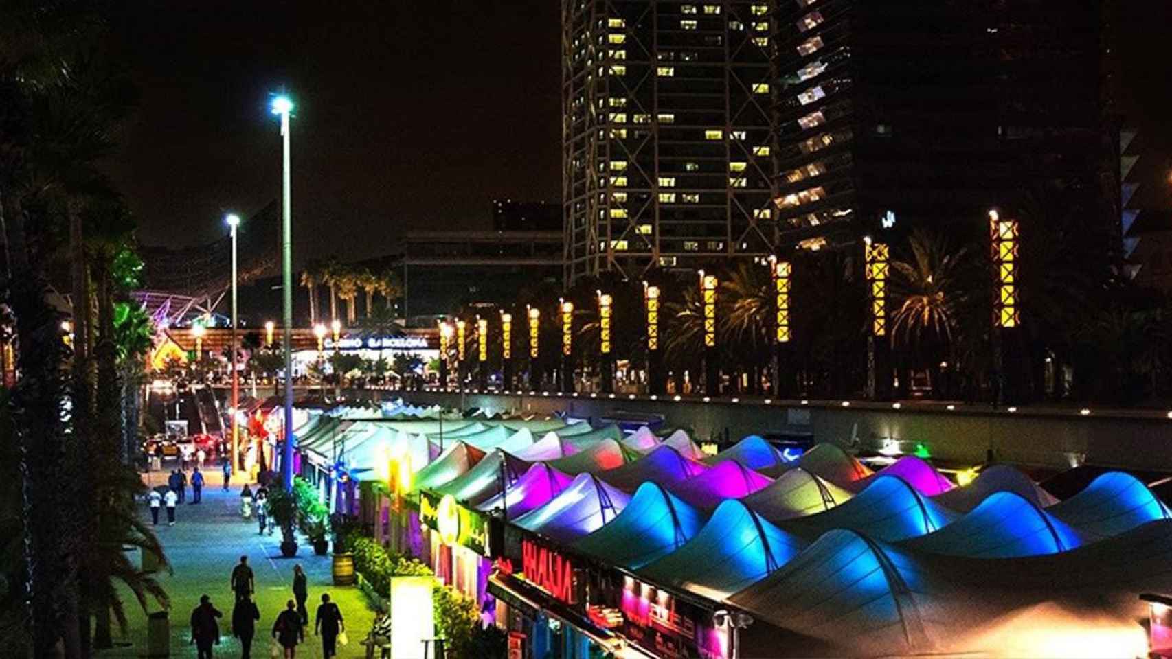 Zona de bares nocturnos en la Barceloneta / EUROPA PRESS