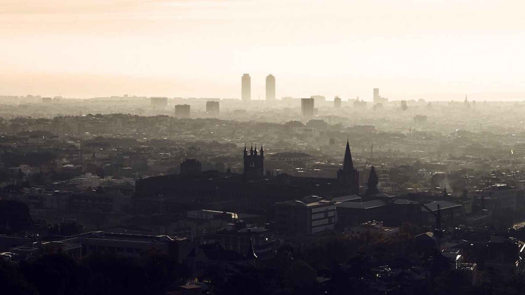 Contaminación en Barcelona / EP