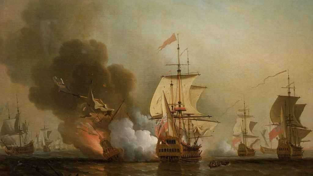 Explosión del galeón San José / SAMUEL SCOTT