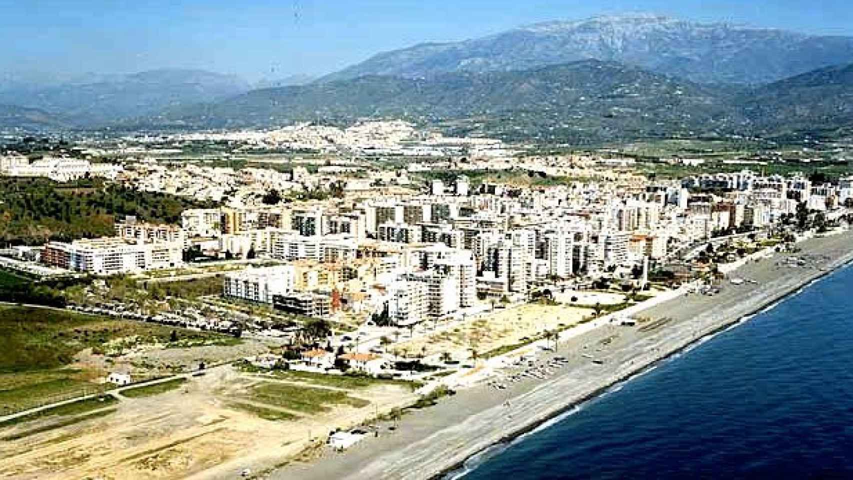 La localidad costera de Torre del Mar, en Vélez-Málaga / CG