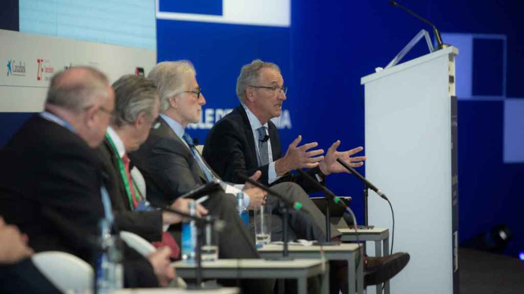 El presidente del Círculo de Empresarios Vascos, José Galíndez Zubíria, participa en la segunda jornada de la Reunió Cercle d’Economia, en el hotel W Barcelona / EP