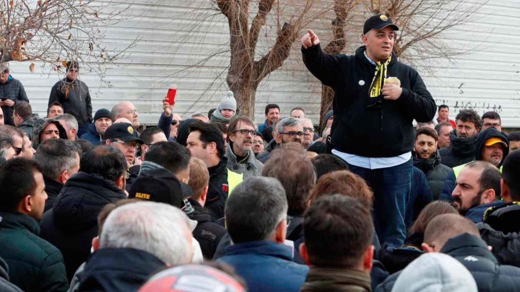 Alberto 'Tito' Álvarez, portavoz de Élite Taxi, el sindicato más representativo del sector en Barcelona / CG