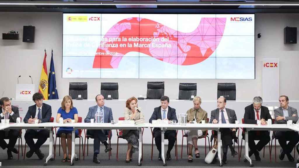 Presentación del Índice de Confianza en marca España 2019 en la sede de ICEX