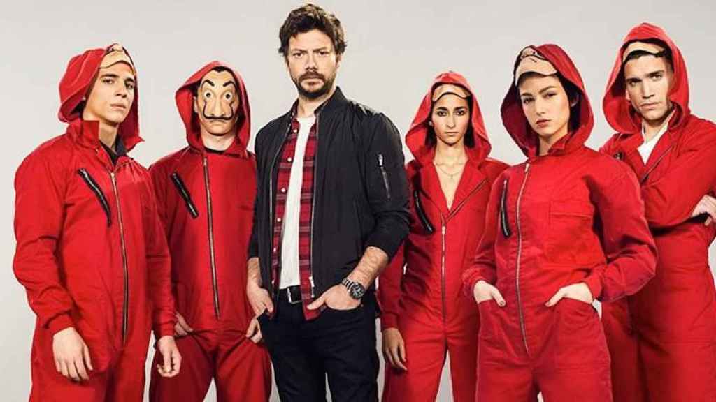 Los protagonistas de 'La Casa de Papel'