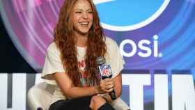 Shakira en una entrevista por la Super Bowl