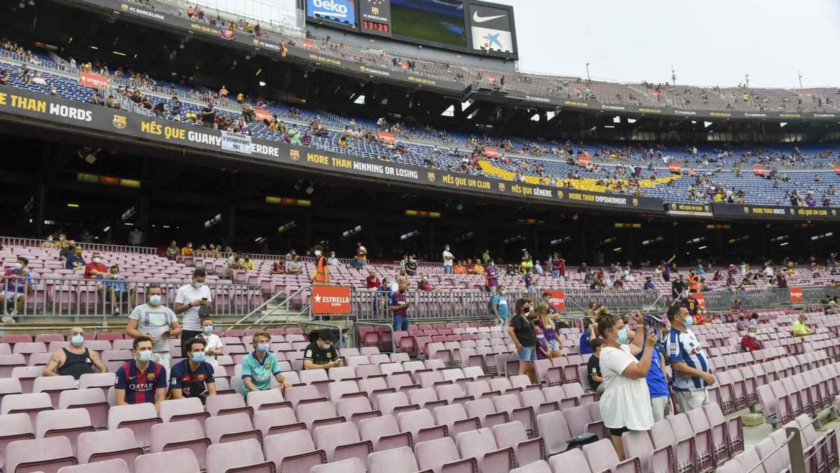 Sanidad autoriza el 100% del aforo en el Camp Nou / FC Barcelona