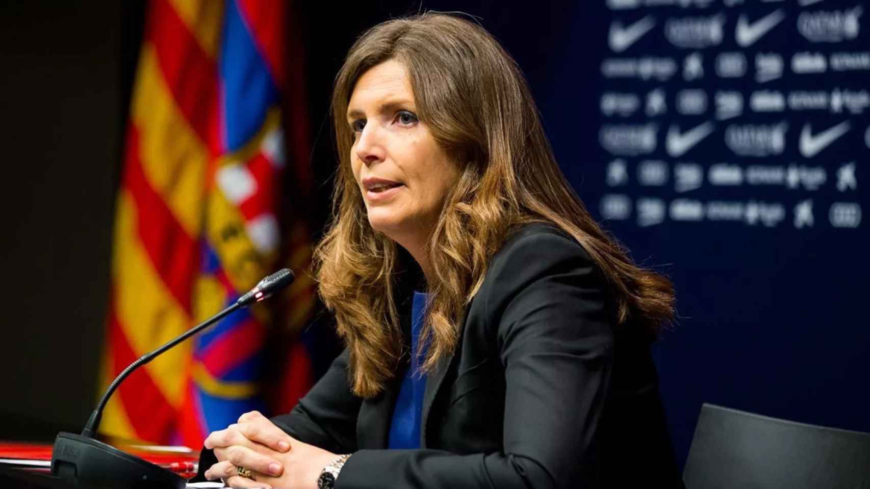 Susana Monje, exvicepresidenta del Barça, en una imagen de archivo / FCB