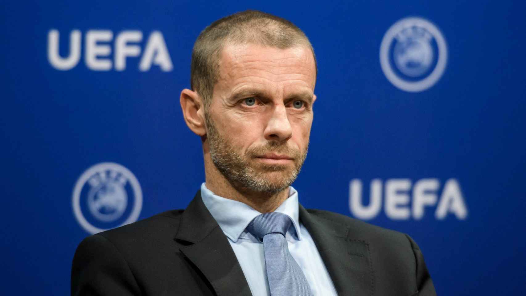 Aleksander Ceferin, presidente de la UEFA, en una imagen de archivo | EFE