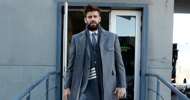 Gerard Piqué posando para una firma de moda / REDES