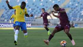 Emerson, en un partido con la selección sub-20 de Brasil  / EFE