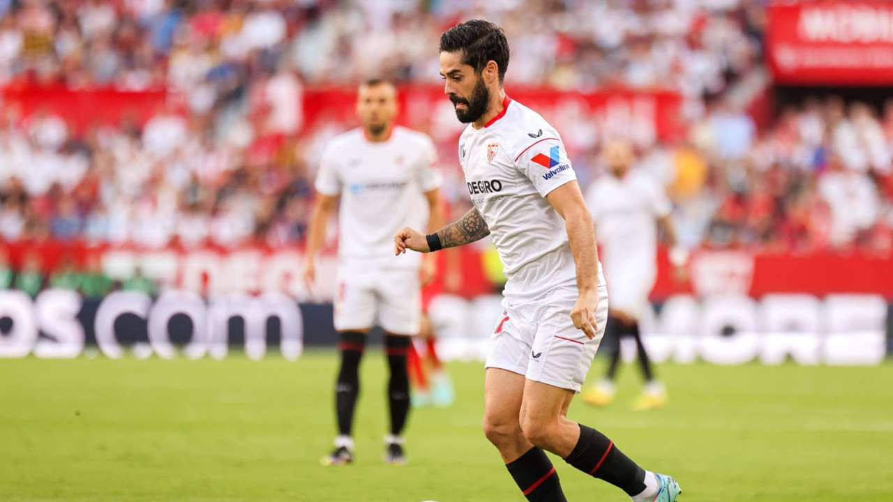 Isco, en un partido con el Sevilla / DAZN