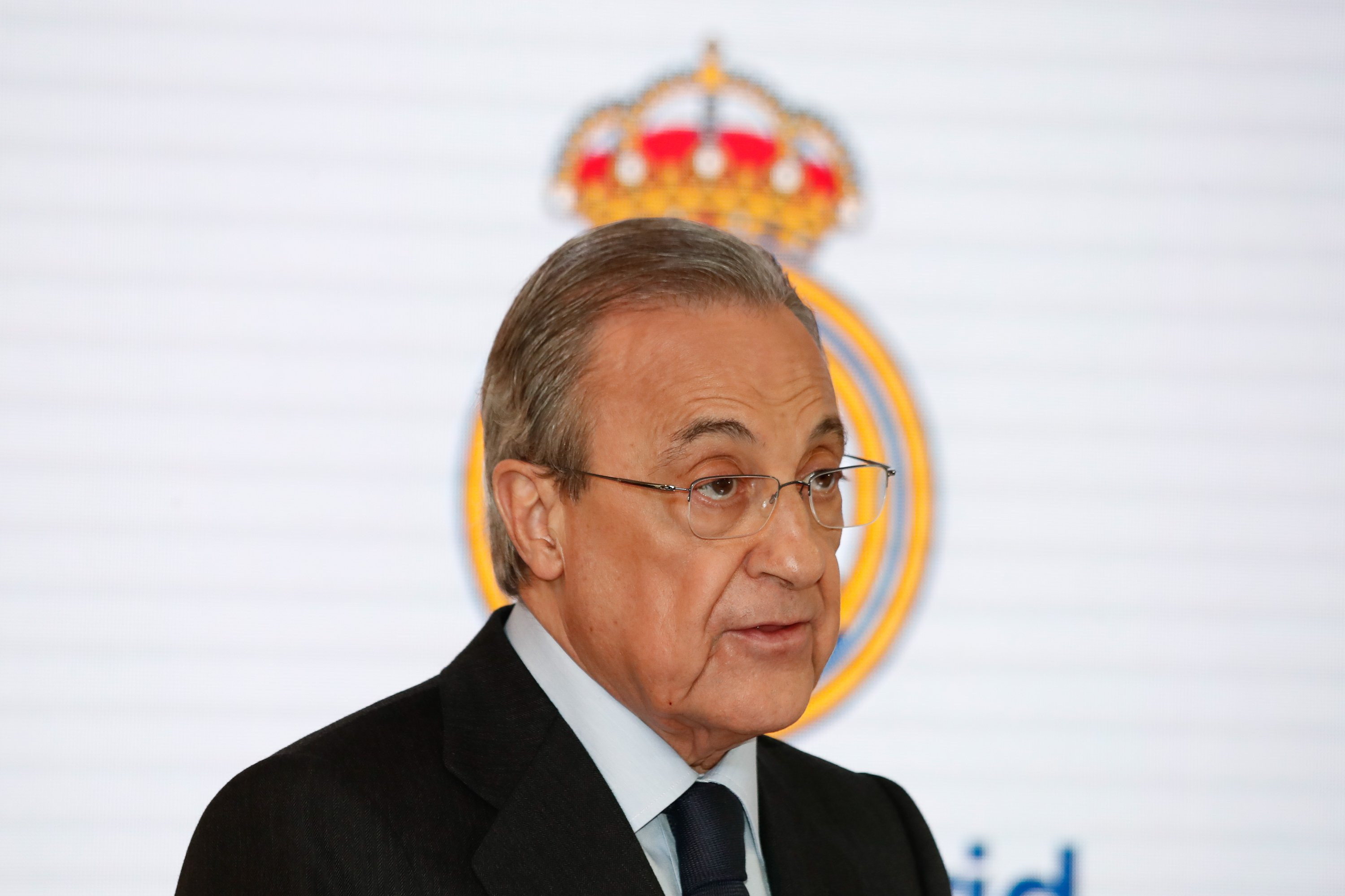 Florentino Pérez, en un acto del Real Madrid | EFE