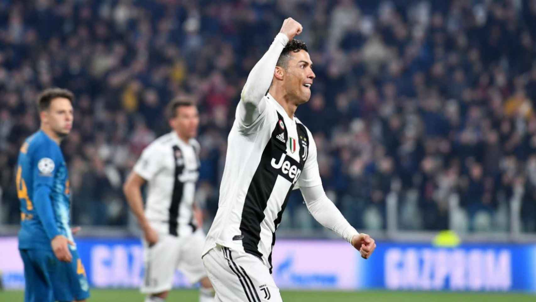 Cristiano Ronaldo celebra un gol con la Juventus / EFE