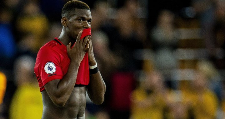 Paul Pogba tras el duelo ante el Wolverhampton / EFE