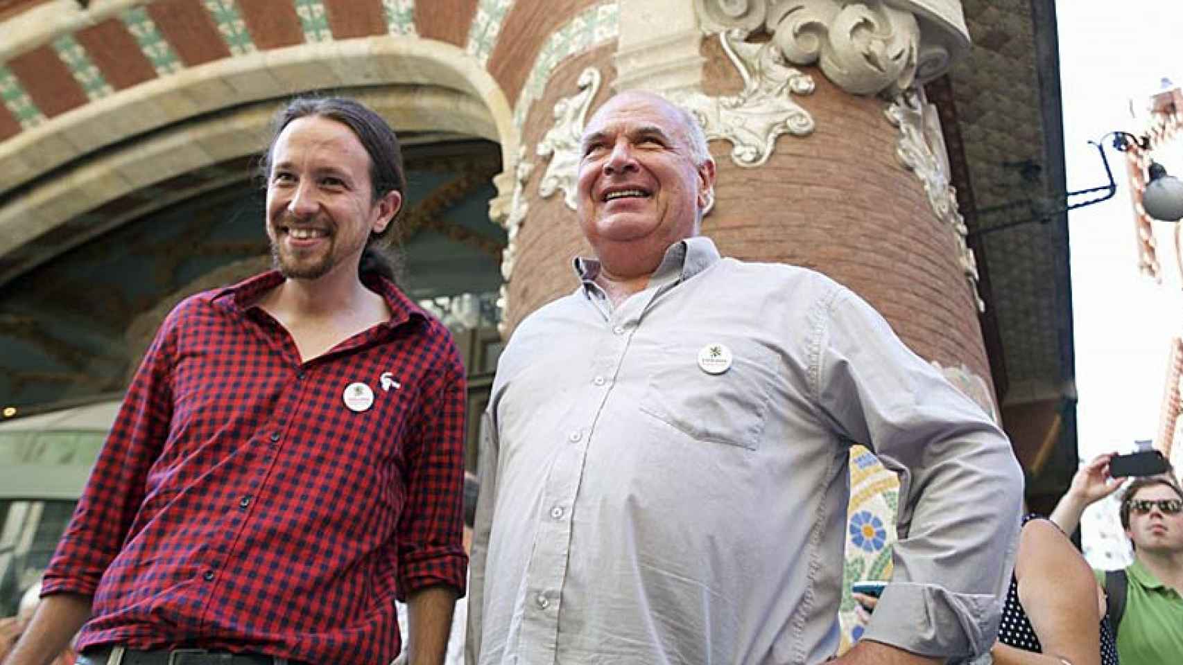 Pablo Iglesias y Lluís Rabell