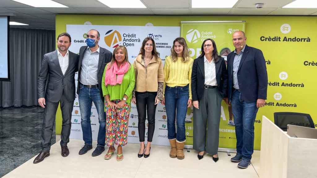 Presentación del Crèdit Andorrà Open / CEDIDA