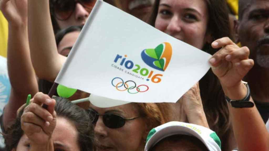 Una bandera de las Olimpiadas de Río 2016 / EFE