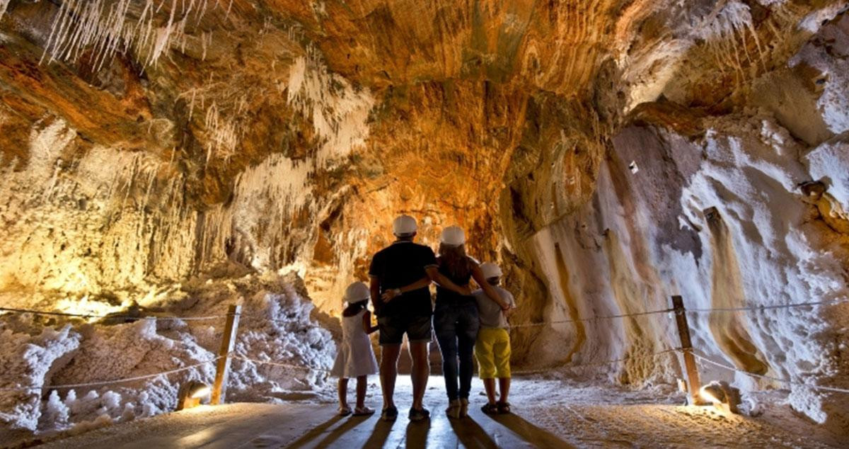 Interior de las Minas de Sal de Cardona / AJUNTAMENT DE CARDONA